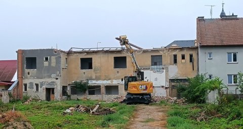 Staré Město - Demolice rodinného domu