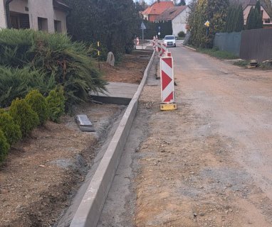 Buchlovice ulice Sportovní - Kanalizace
