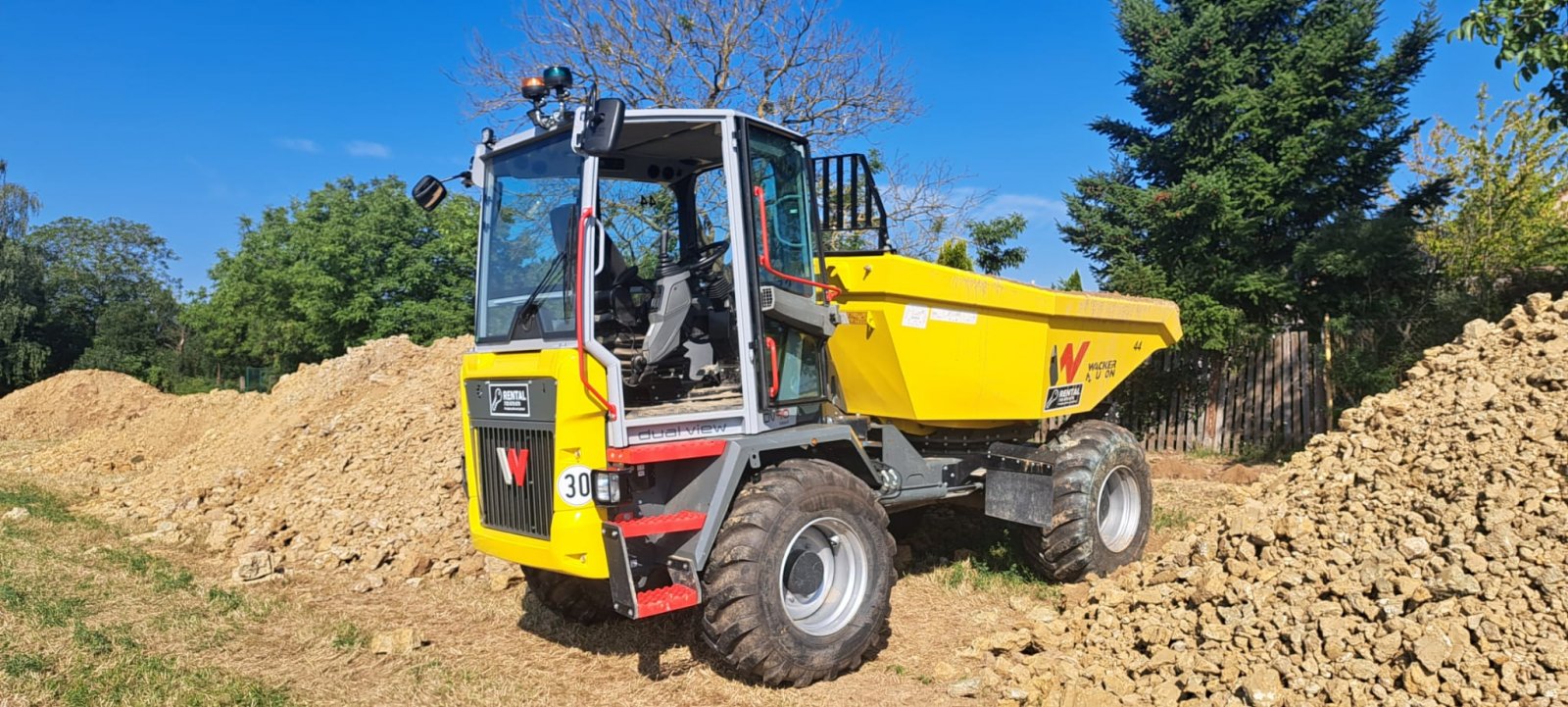 Nový kolový damper Wacker DV 90