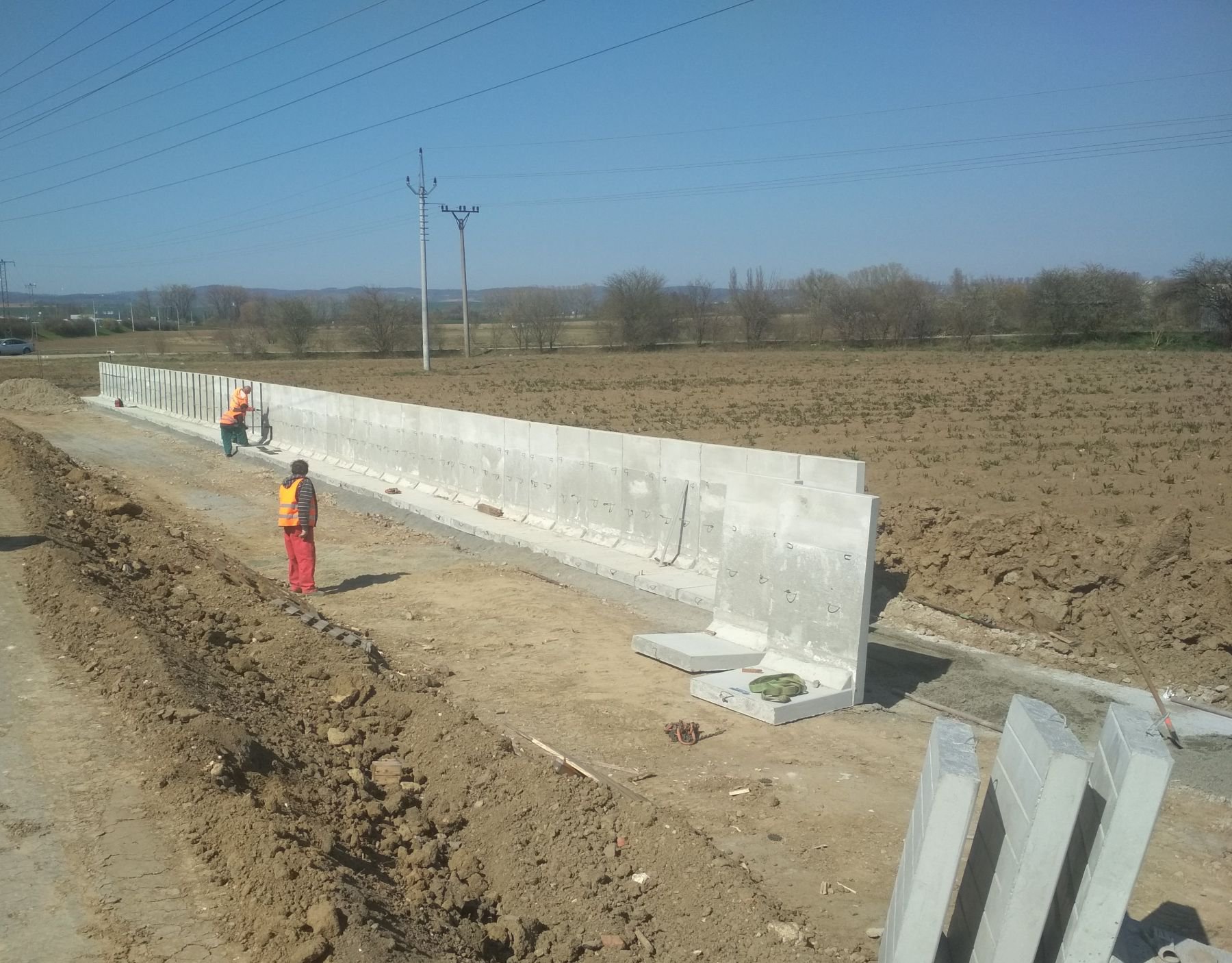 Novostavba OBCHODNÍHO CENTRA, Ulice Východní, Staré Město u Uherského Hradiště