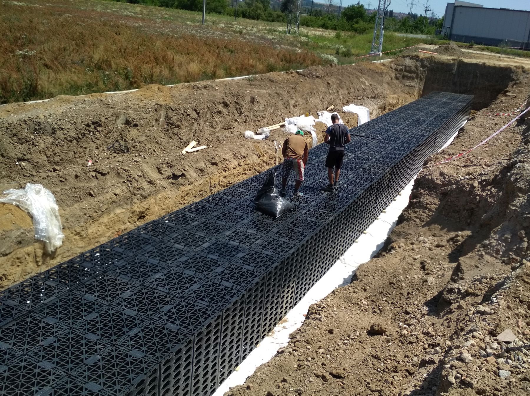 Novostavba OBCHODNÍHO CENTRA, Ulice Východní, Staré Město u Uherského Hradiště